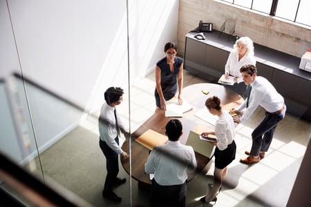 Business team in meeting Business team in meeting